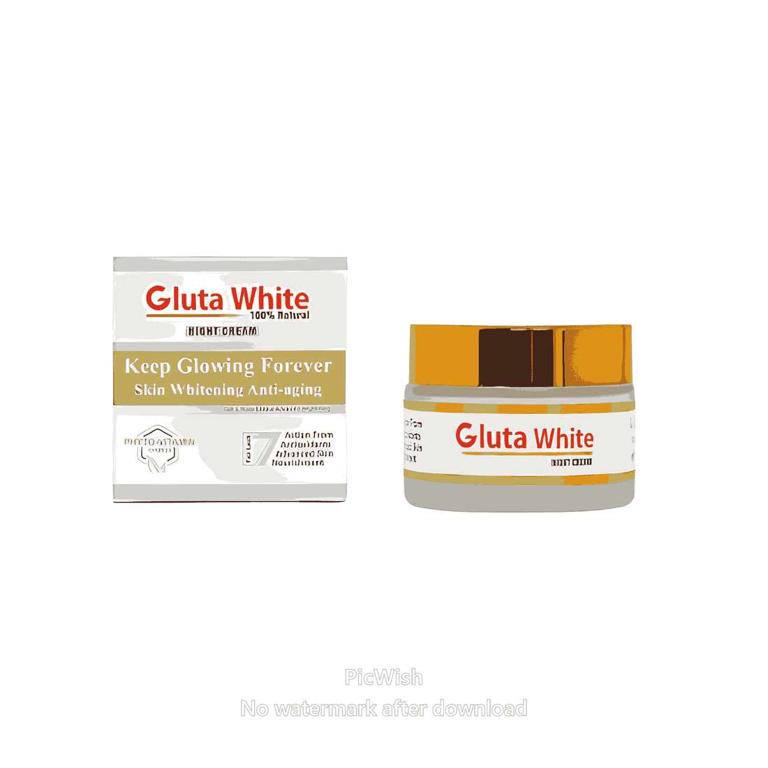 Gluta White Night Cream Extreme Strong Whitening And Anti-Aging Night Cream