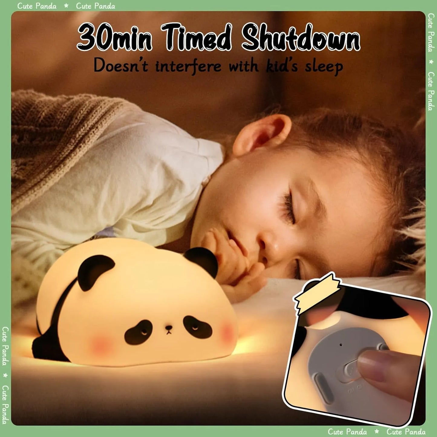 Silicone Cute Panda Lamp 🎁