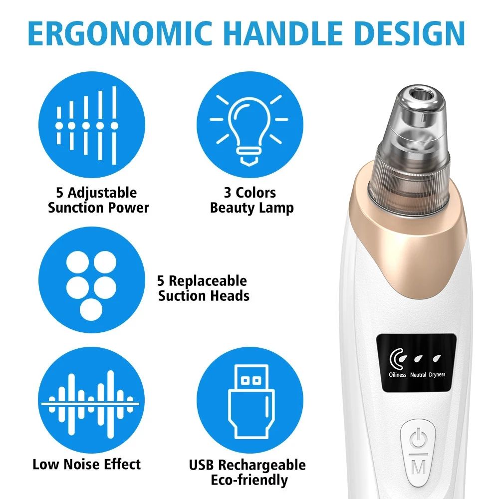 Upgraded Blackhead Remover Vacuum Facial